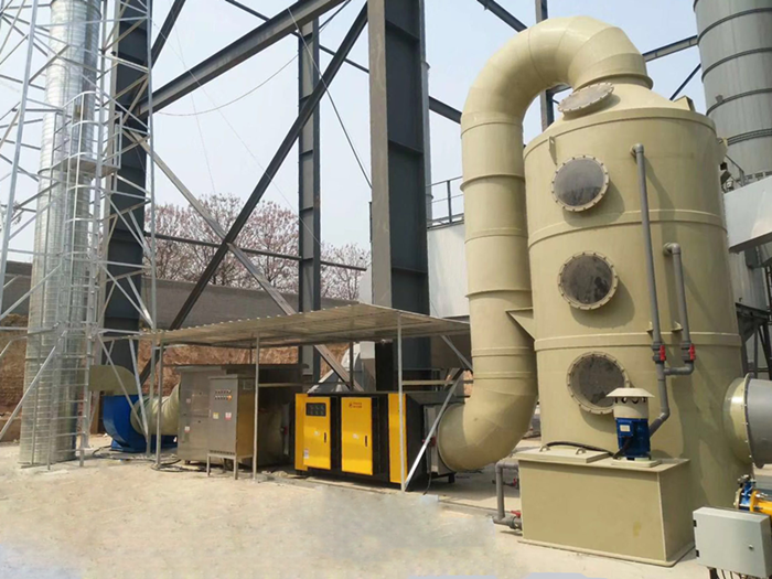 廊坊德基機(jī)械科技有限公司瀝青廢氣處理工程2