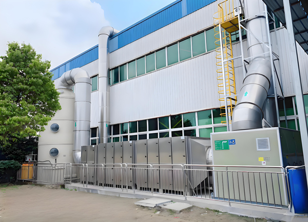 特變電工德陽(yáng)電纜廢氣處理工程03