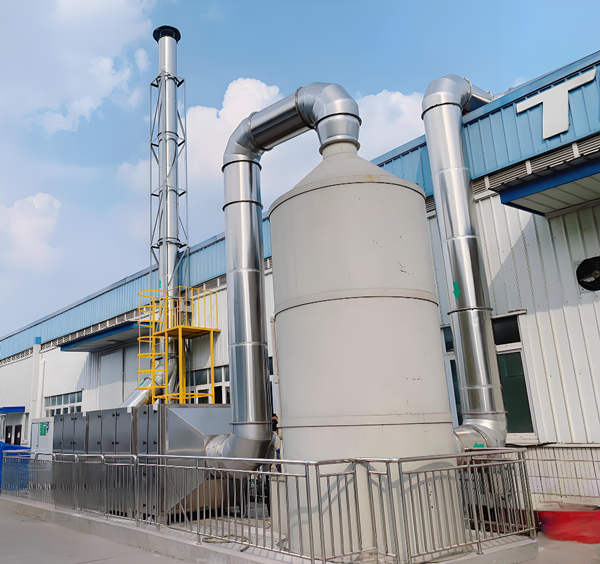 特變電工德陽(yáng)電纜廢氣處理工程04