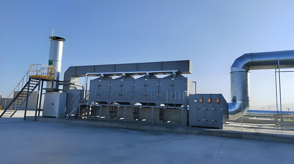 陜西敏華家居智造海綿發泡廢氣治理工程01